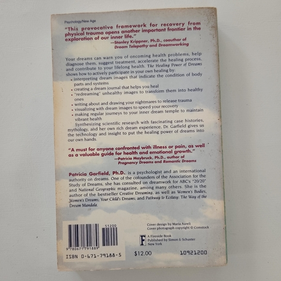 The Healing Power of Dreams book by Patricia Garfield, Ph.D. - Picture 3 of 7